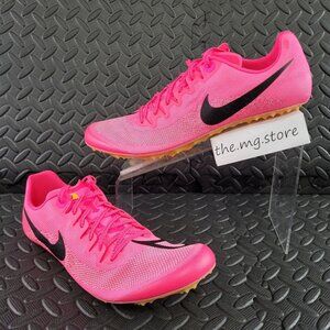 Nike Zoom Ja Fly 4 Hyper Pink Black Track Shoes DR2741-600 Men's Size 10.5